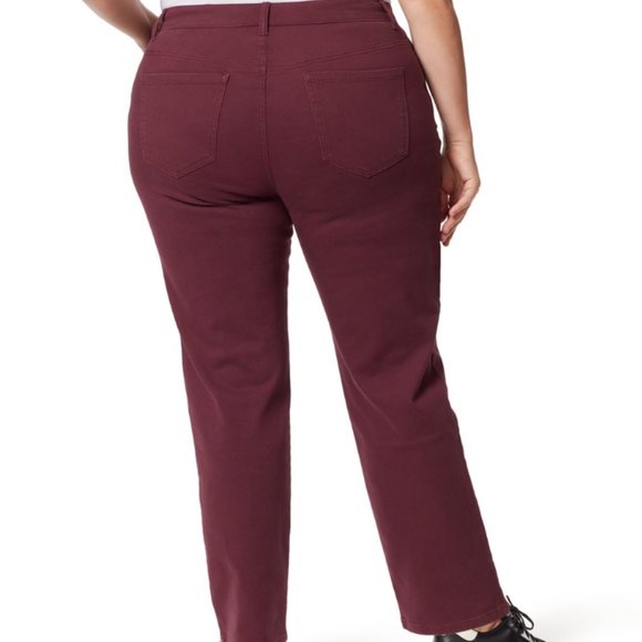 GLORIA VANDERBILT | Stretch Fabric Womens High Rise Regular Fit Jean (Size: 18W) - Picture 4 of 14